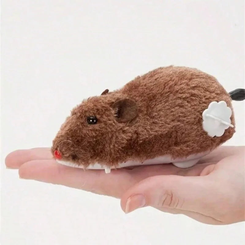 4 Color Cat Toys Wind-up Plush Mouse Toy for - ProPawPet.com