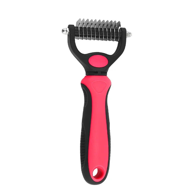 Professional Pet Deshedding Brush Dog Hair Remover Fur Knot – Dog Supplies