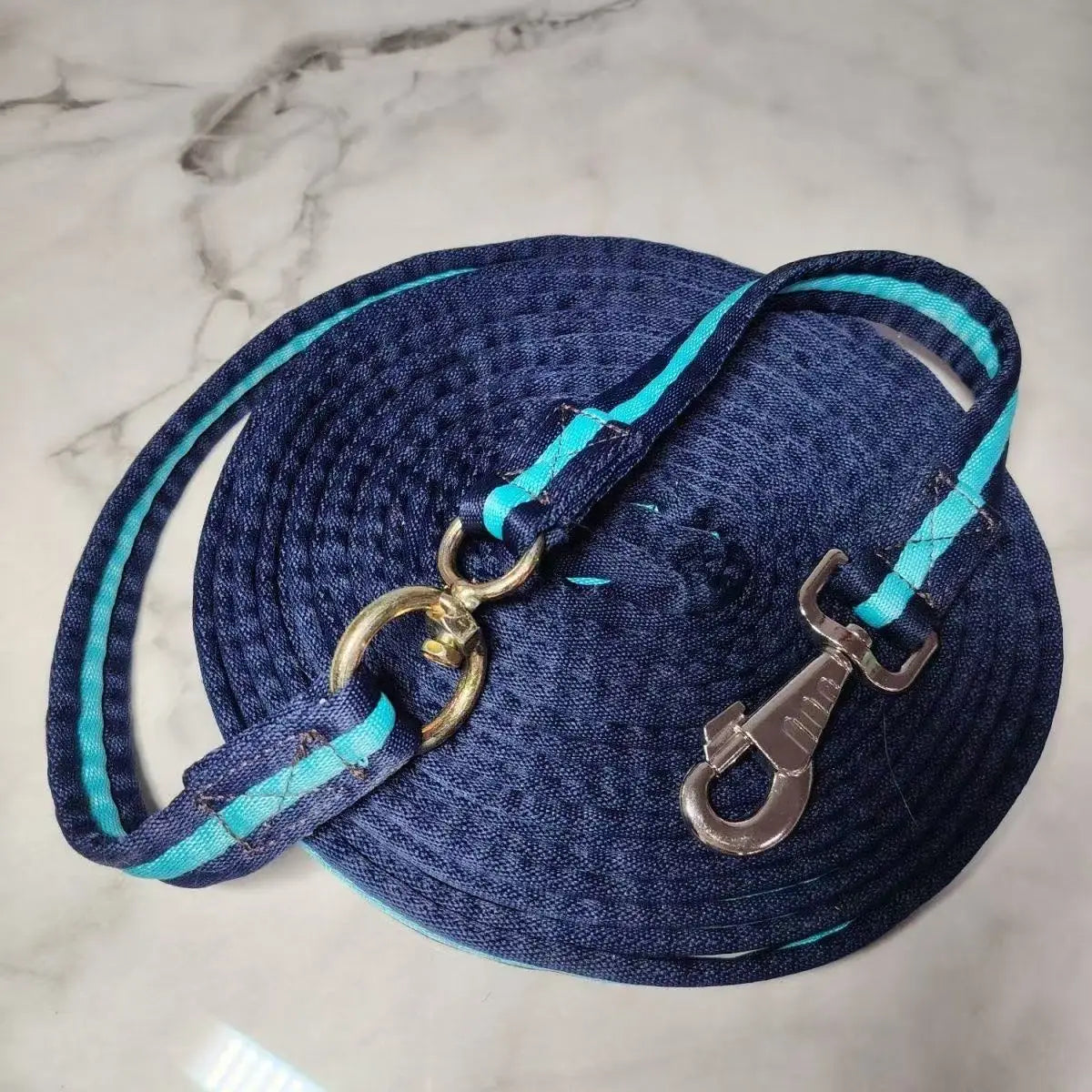 Premium Horse Training Lunge Line with Alloy Trigger Buckle – 2 Colors