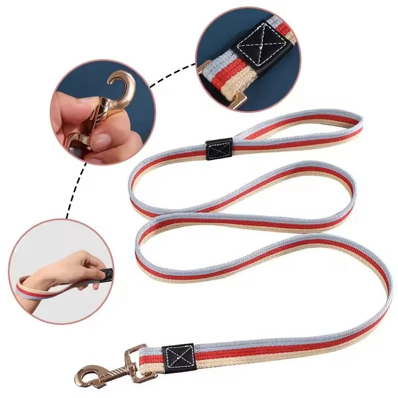 1/2PCS Pet Canvas Leash Training Dog Leash - ProPawPet.com