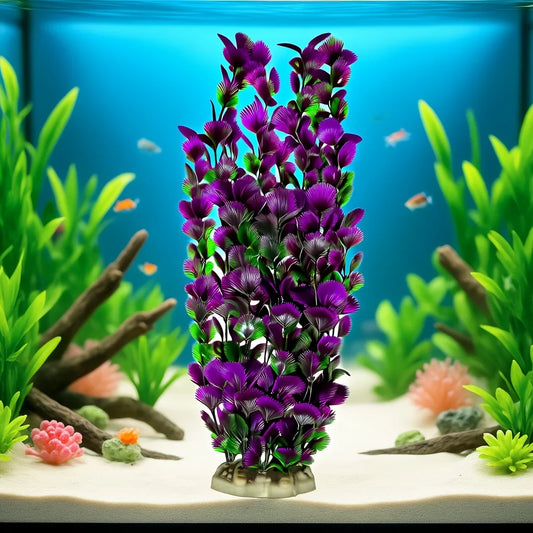 38cm/15inch Aquarium Artificial Water Grass - ProPawPet.com