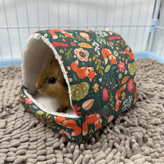 Autumn Winter Warm Print Sleeping Bed House - ProPawPet.com