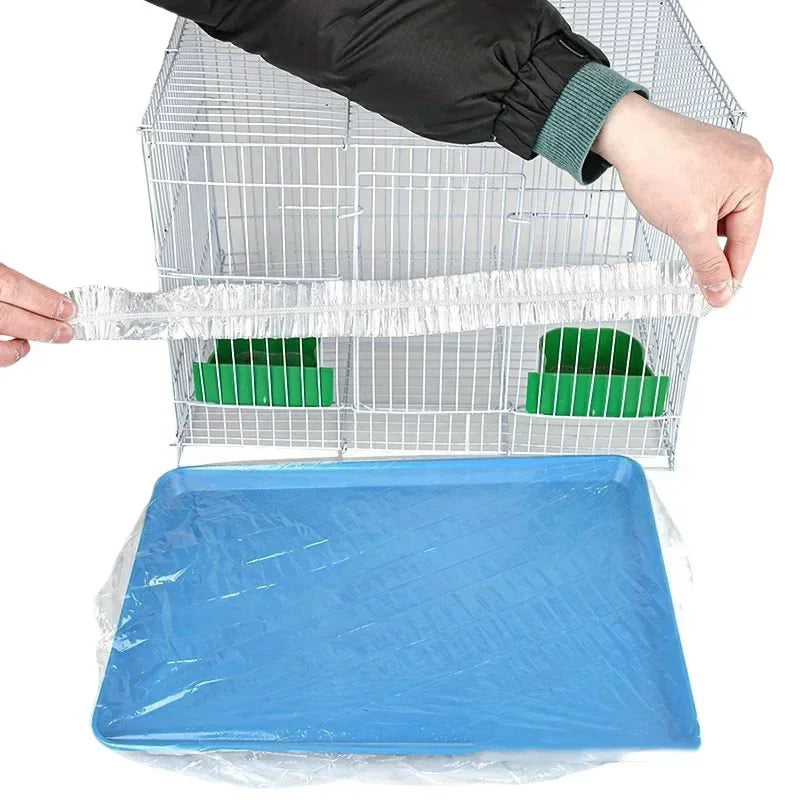 Set Pet Tray Disposable PE Films Rabbit Litter Pad – photo 2