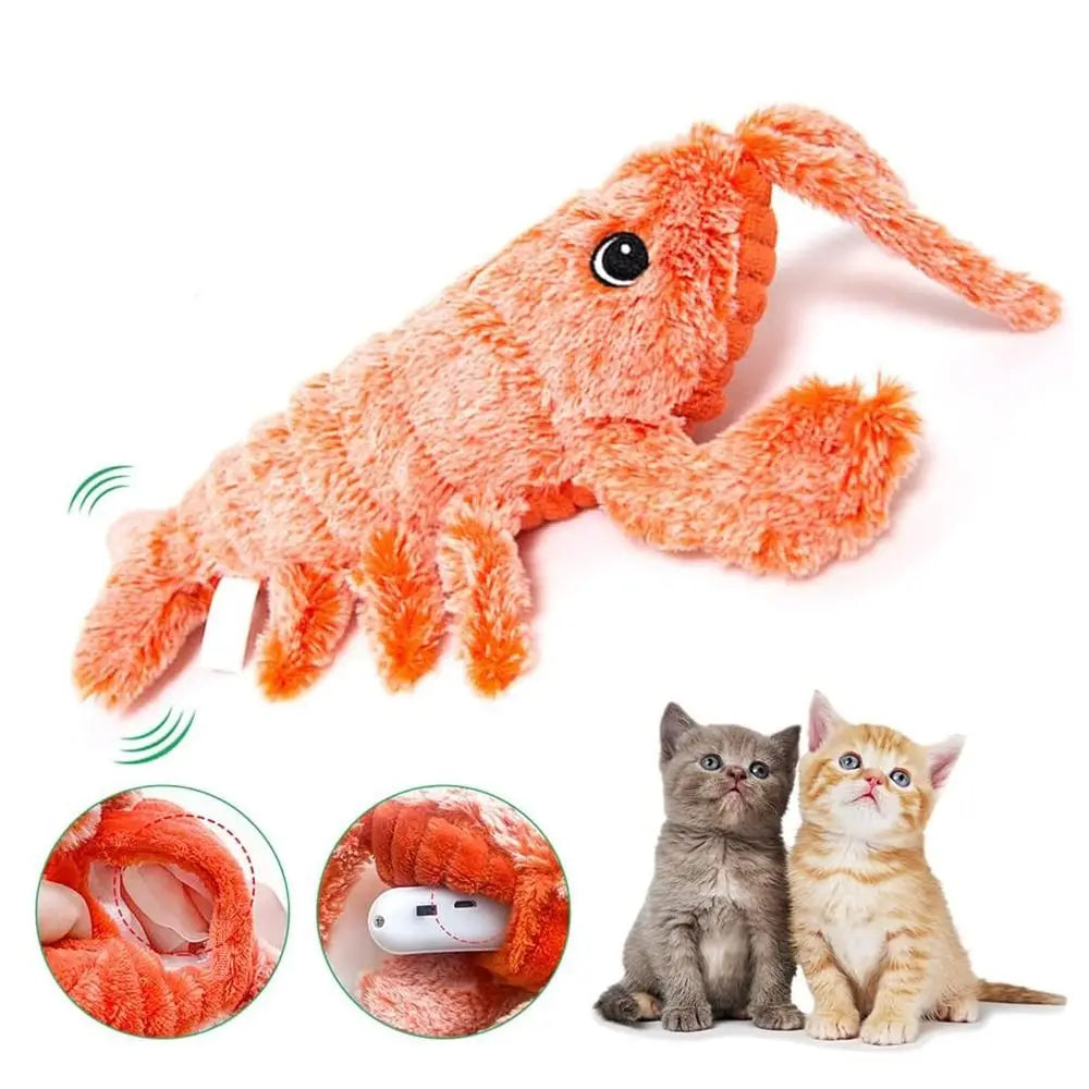 USB Charging Lobster Cats Toy Dancing Moving - ProPawPet.com