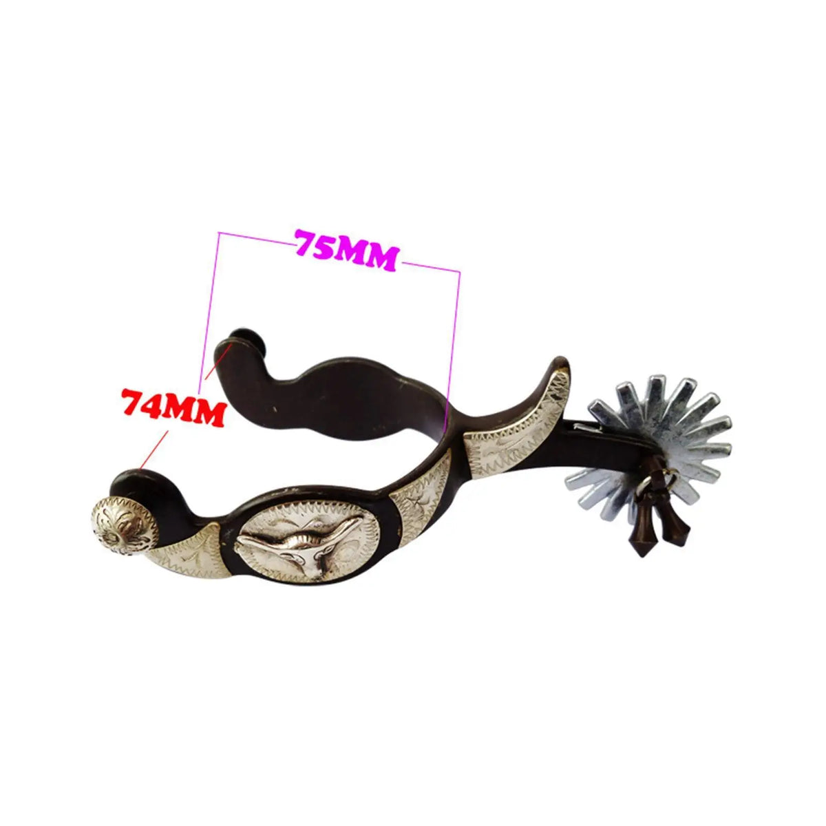 2x Horse Spurs Anti Rust Western Style Spur - ProPawPet.com