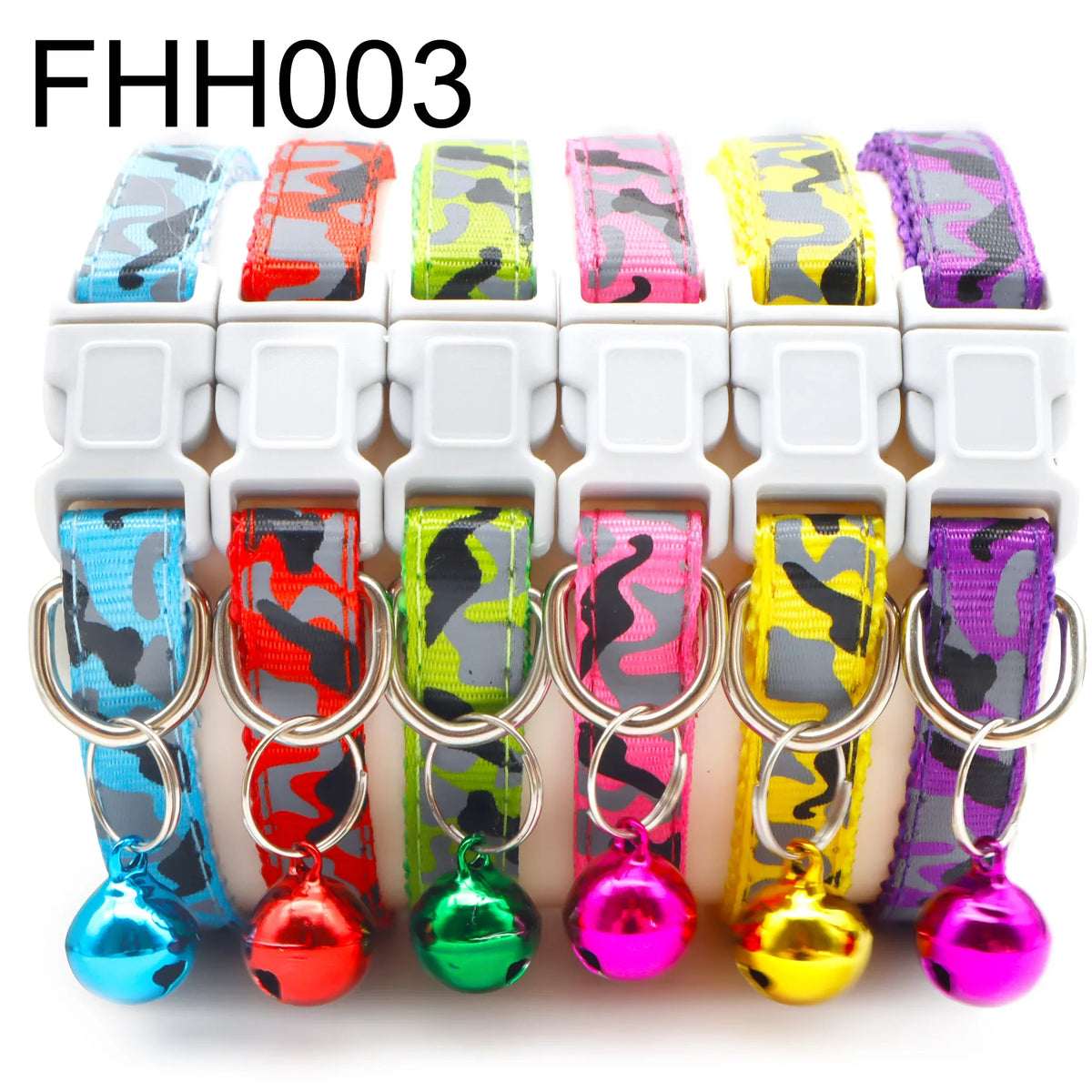 12Pcs Collars Cute with Bells Pet Necklace - ProPawPet.com