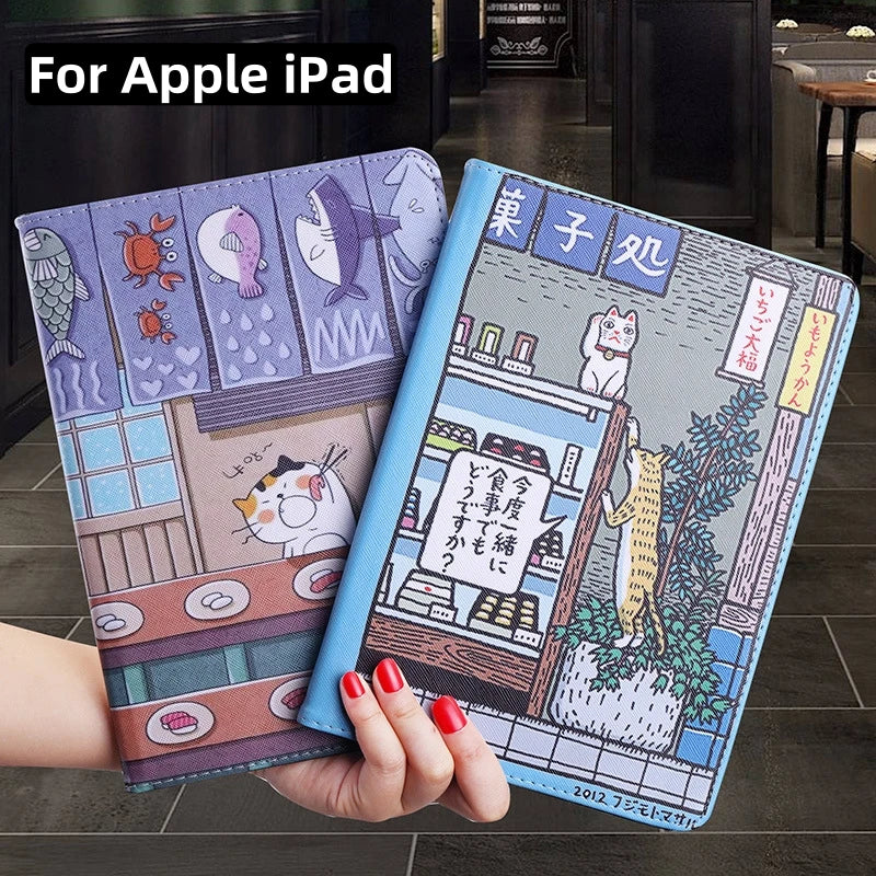 For iPad Air 11 Case M3 2025 Cartoon Animals - ProPawPet.com