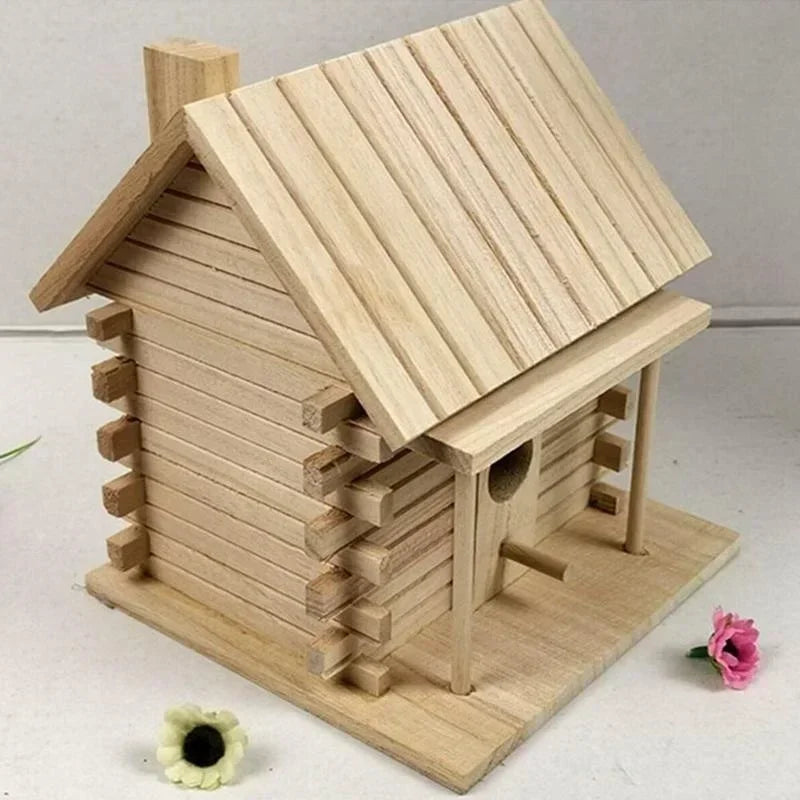 Wood Practical Bird Enclosure