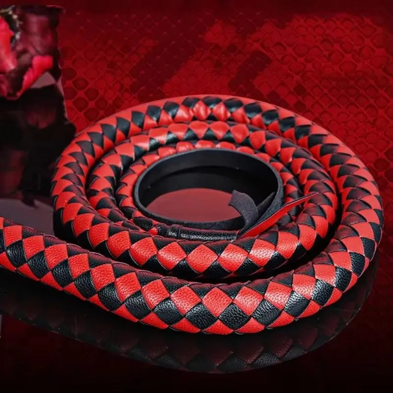 186CM Leather Horse Whip Bull Whip,Leather - ProPawPet.com