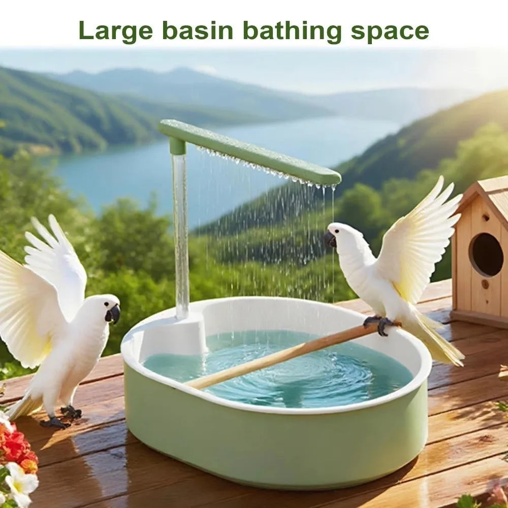 Circulating Water Automatic Bird Bathtub - ProPawPet.com