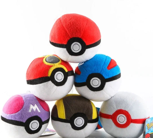 10pcs/lot Pokeballs Animal Ball Plush Toy - ProPawPet.com