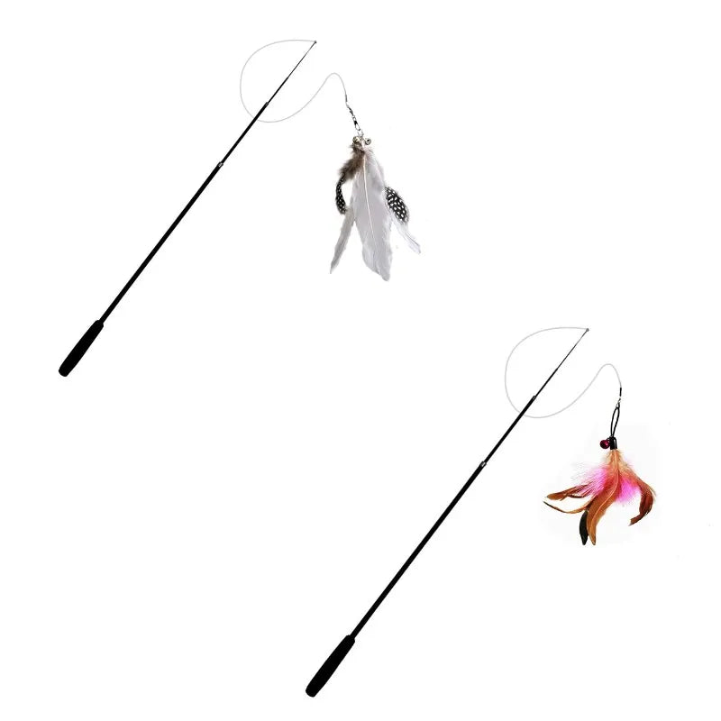 1.8m Extendable Cat Teaser – Interactive & Puzzle Cat Toys