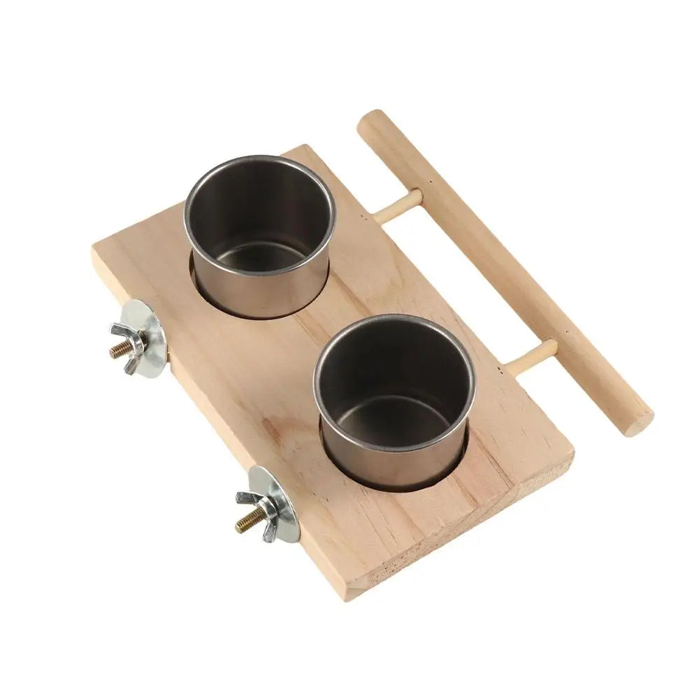 2 in 1 Bird Feeding Dish Cups - ProPawPet.com