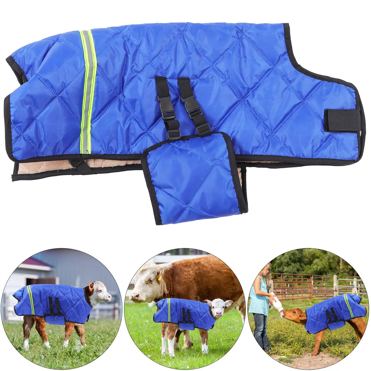 Cow Calf Vest Cold Warm Clothing Farm
