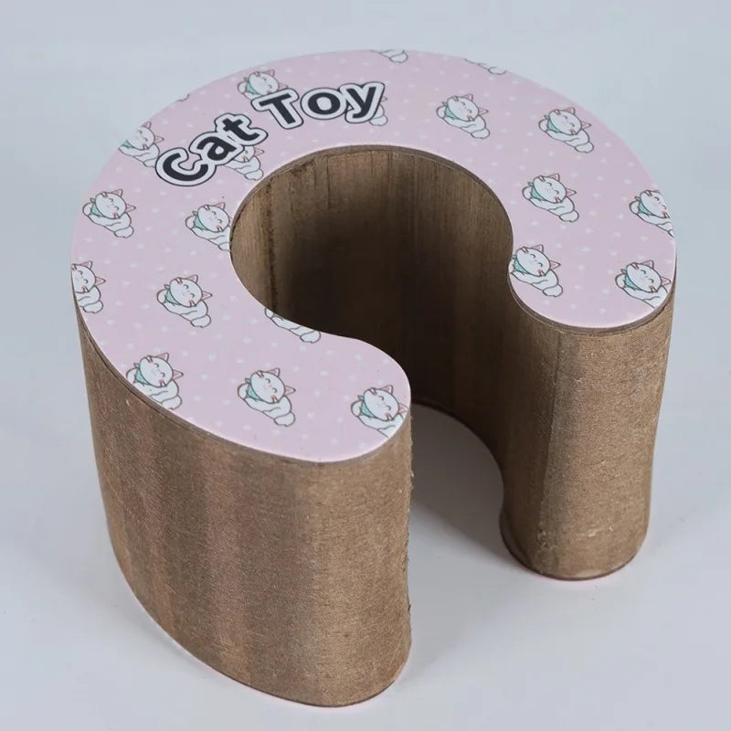 Zujoly Foldable Cat Scratcher, Durable