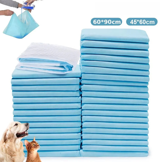 100pc Pet Diapers 45*60cm/60*90cm Cats Dog - ProPawPet.com