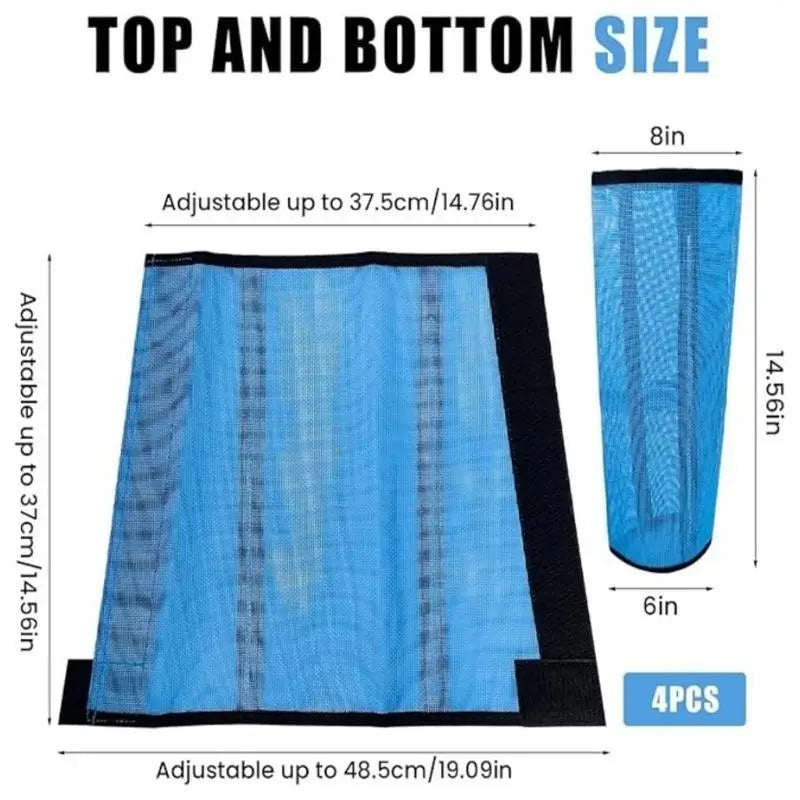 652F 4Pcs Fine Mesh Loose Horse Boot Mesh - ProPawPet.com