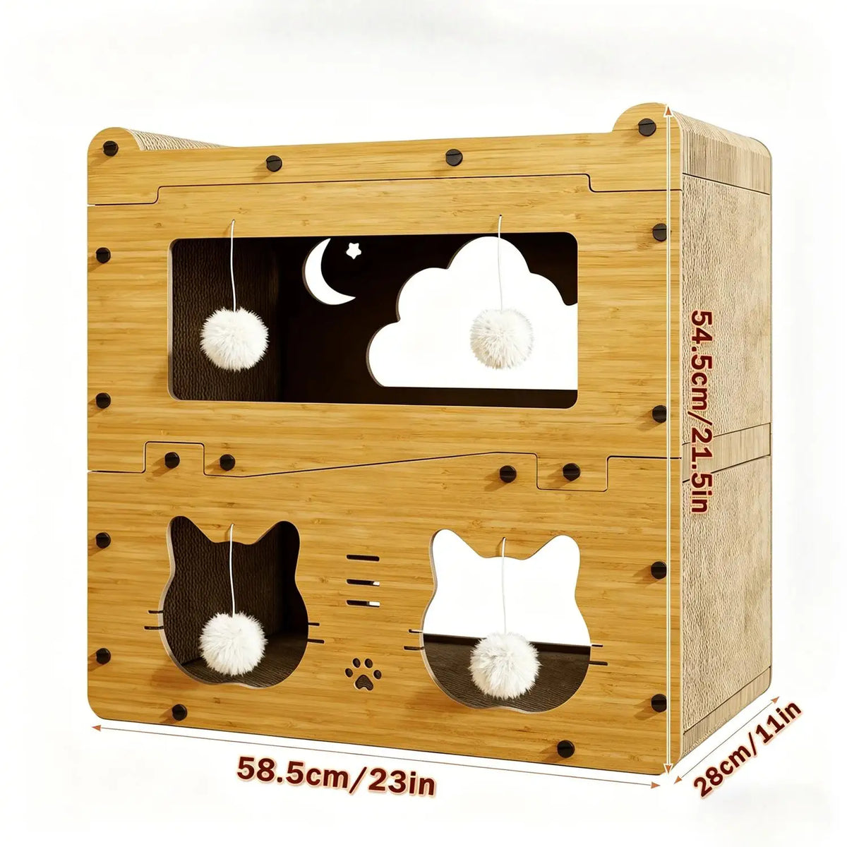Extra Large Multi-Layer Cat Scratcher Bed - ProPawPet.com