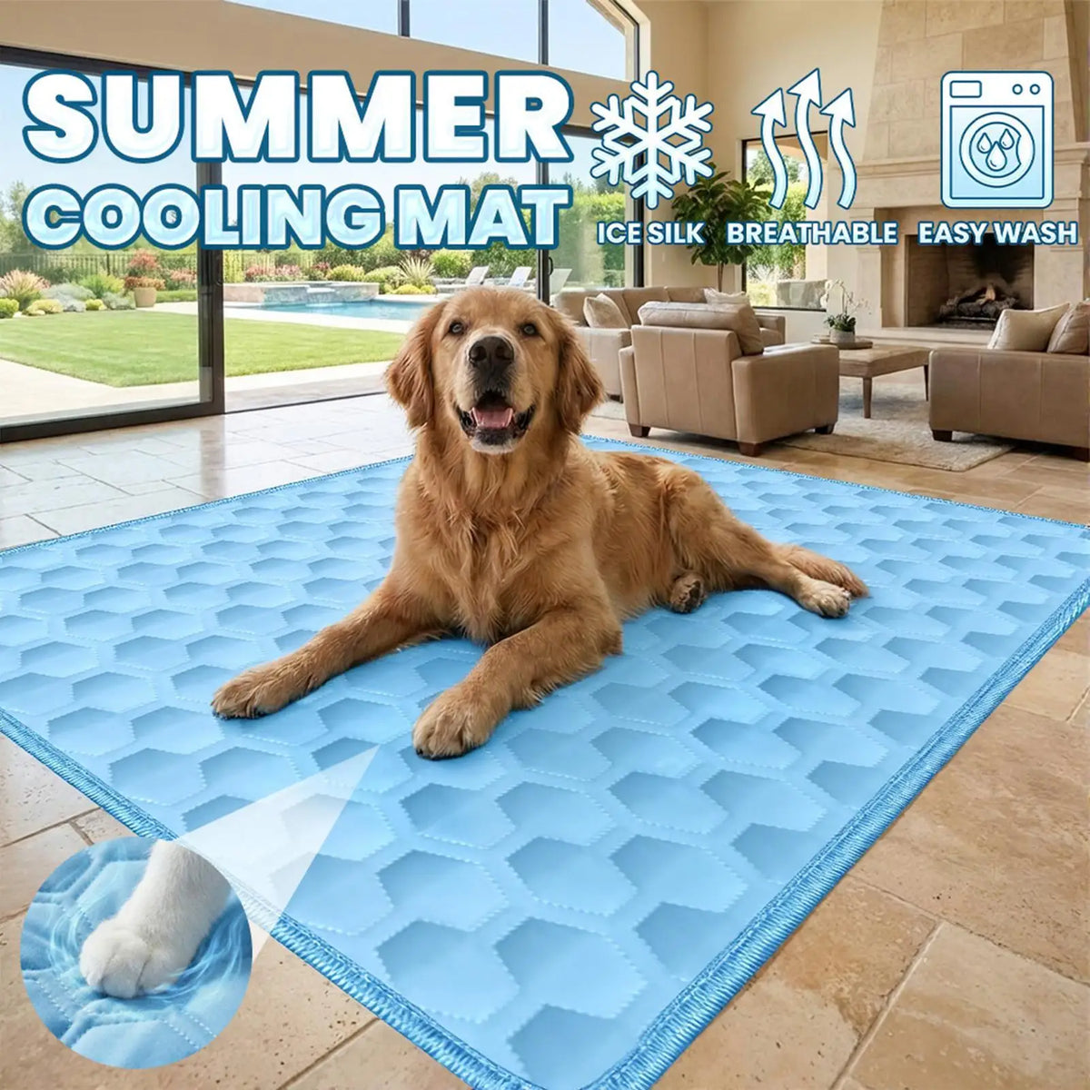 Dog/Cat cooling mat Non-Slip Washable - ProPawPet.com