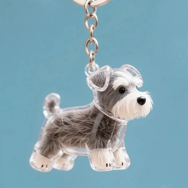 Dog Hair Storage Cute Pendant Keychain Bag - ProPawPet.com