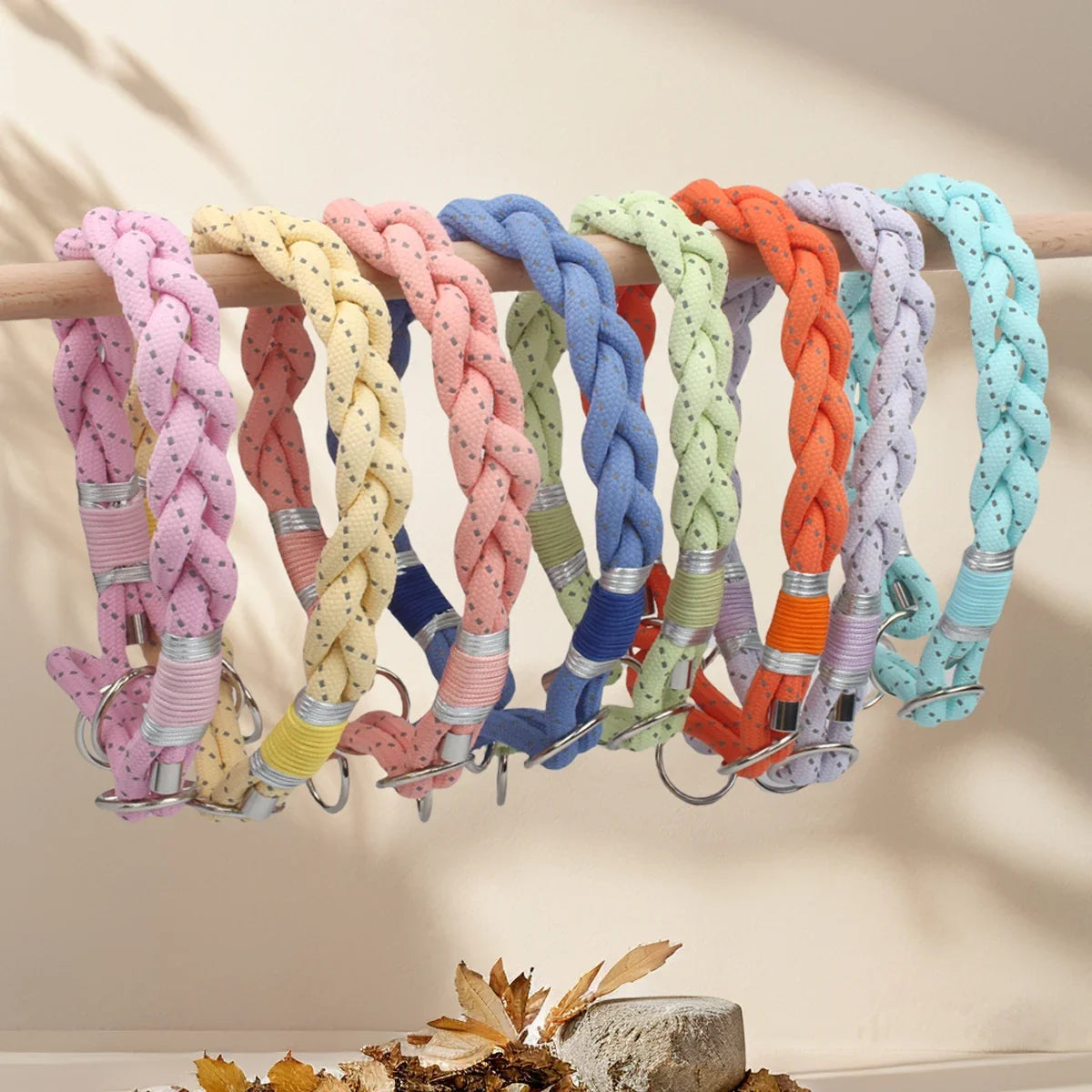 Braid Twisted Design Collar For Dog Strong - ProPawPet.com
