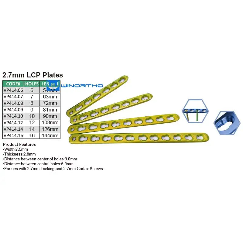 2.0&2.4&2.7mm LCP locking compression plates - ProPawPet.com