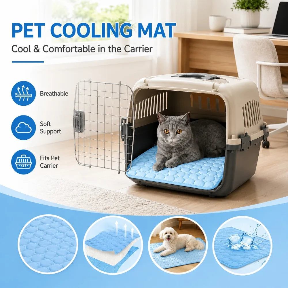 Summer Cooling Pet Bed Mat for Cats Dogs - ProPawPet.com