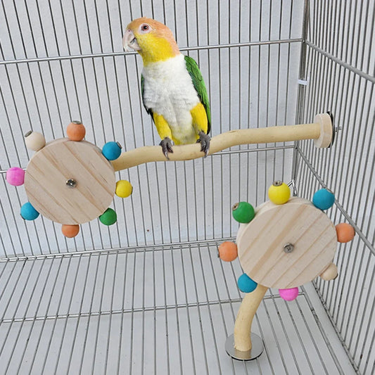 Random Color Perch Toy with Rotating Ball - ProPawPet.com
