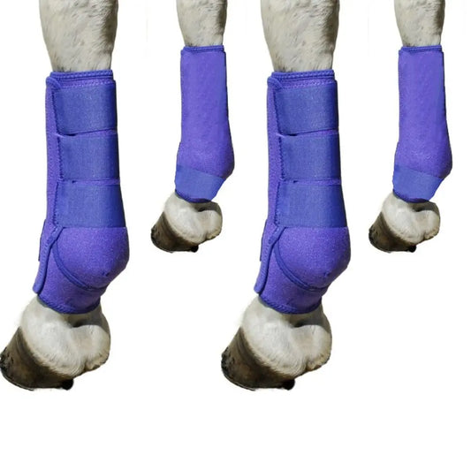 4pcs/set Colorful Horse Sport Boots Set 3 - ProPawPet.com