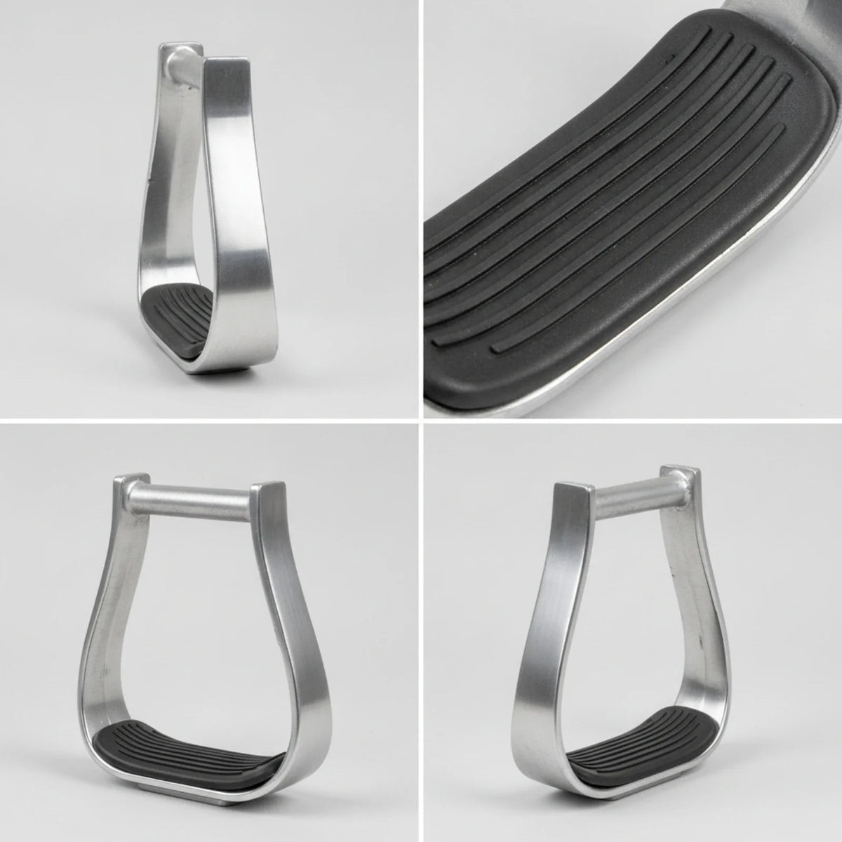Aluminum Stirrups with Rubber Footbed - ProPawPet.com