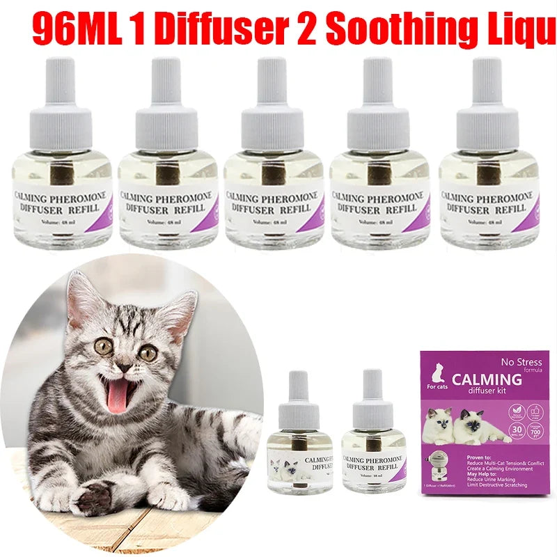 96ML 1 Diffuser 2 Soothing Liquid Pheromones - ProPawPet.com
