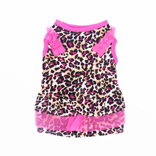 Spring Summer Hot Sale Pet Dress Leopard - ProPawPet.com