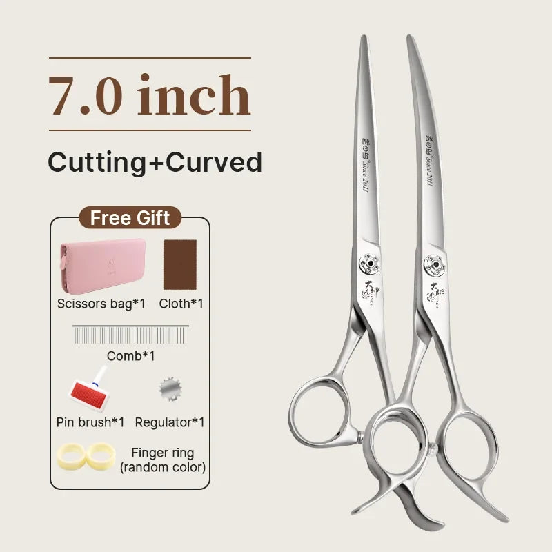 Fenice Slim Narrow Dog Grooming Scissors Set – Dog Supplies