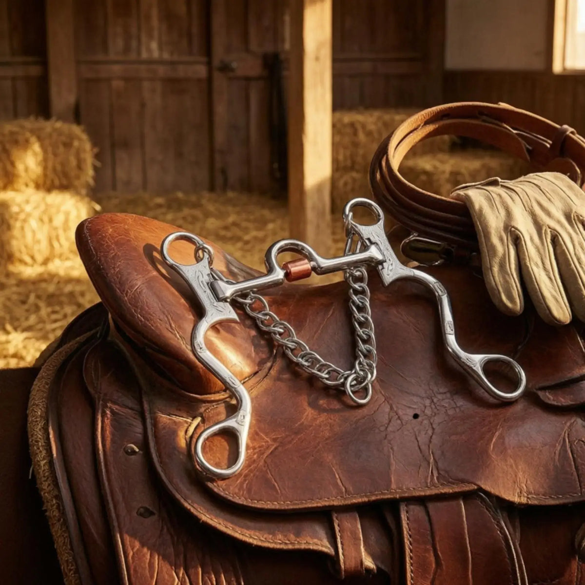 Horse Bit Western Riding Equipment Engraved - ProPawPet.com