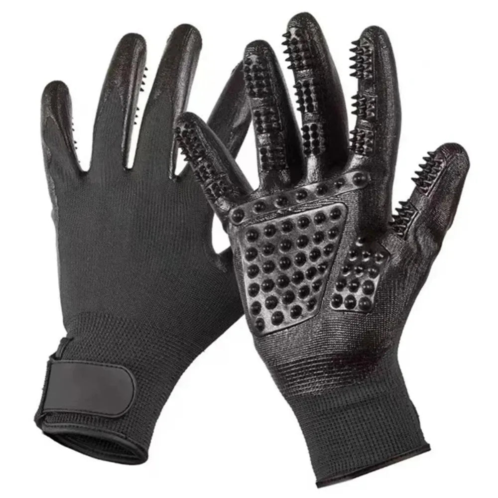 A Pair of Pet Bath Gloves Massage Clean - ProPawPet.com