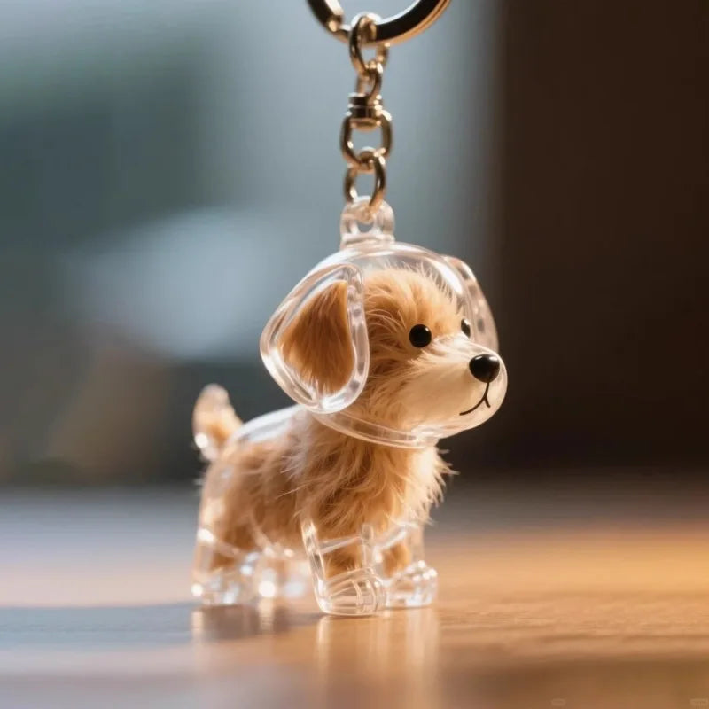 Dog Hair Storage Cute Pendant Keychain Bag - ProPawPet.com