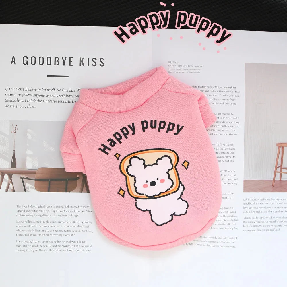 Autumn and winter pet clothes cute little - ProPawPet.com