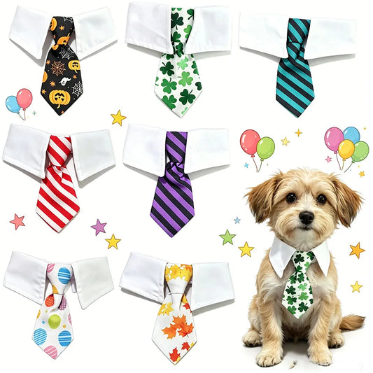 Cat Dog Tie with Collar Adjustable Puppy - ProPawPet.com