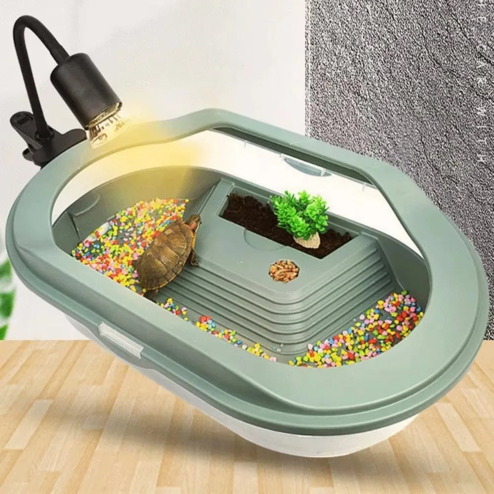 New Plastic Turtle Tank Container Reptile - ProPawPet.com