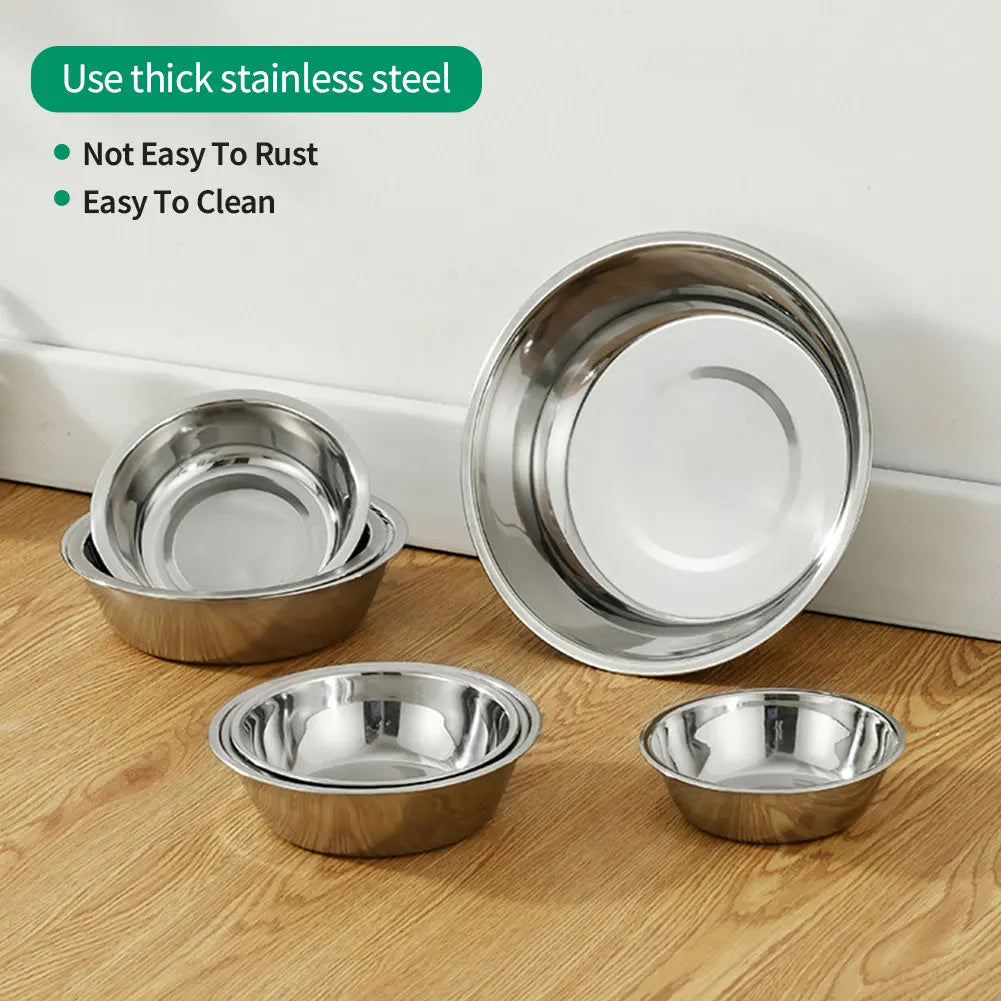 Large Capacity Dog Bowl Stainless Steel Pet - ProPawPet.com