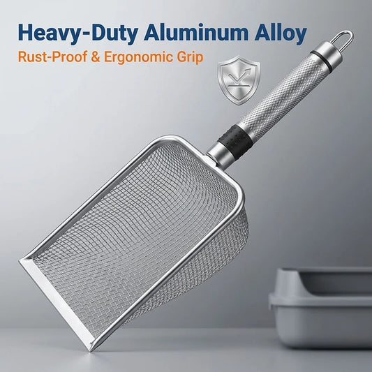 Pet Metal Aluminum Alloy Cat Litter Scoop - ProPawPet.com