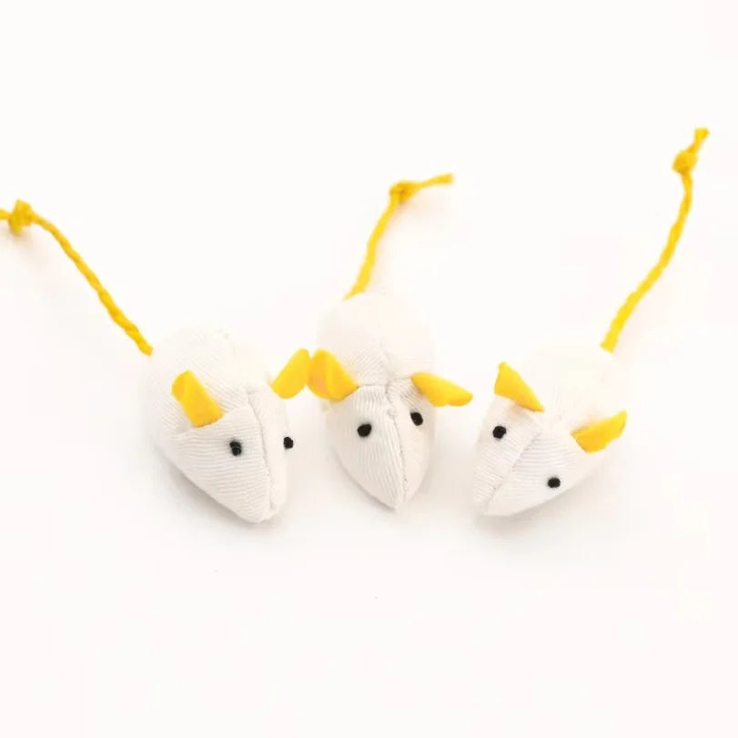 Rattle Cat Mouse Toys Also Prefilled Catnip - ProPawPet.com