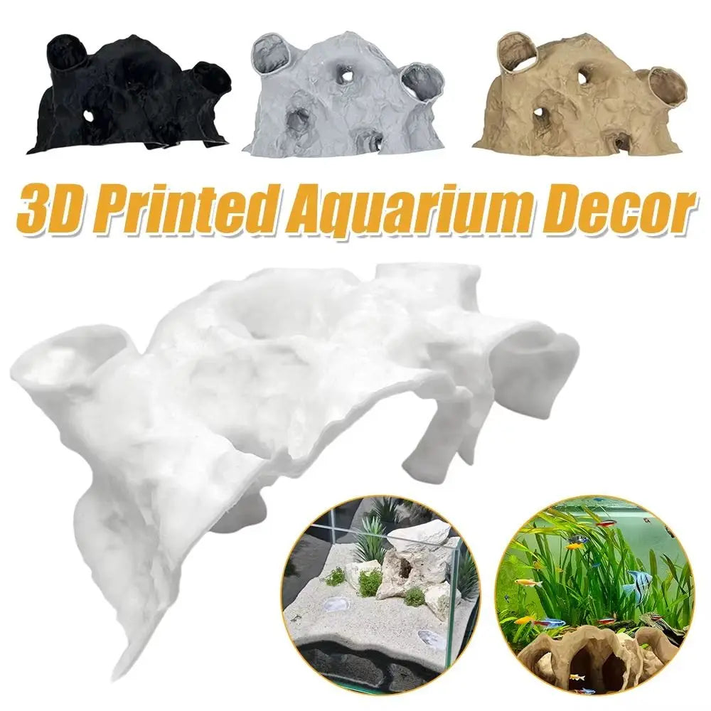 Funny 3D Printing Gravel Tunnel Cave Rest - ProPawPet.com