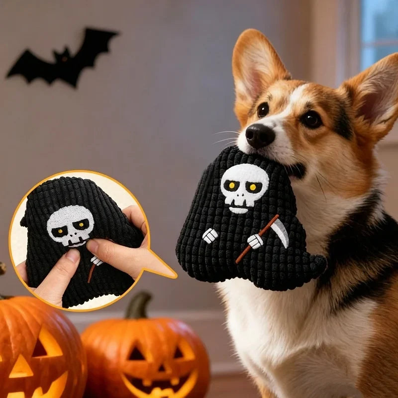 Halloween Plush Dog Toy With Squeaker Bite - ProPawPet.com