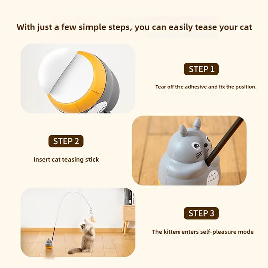 360-Degree Rotating Automatic Cat - ProPawPet.com