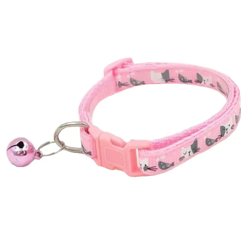Cat Collar Colorful Cartoon Print Cats Puppy - ProPawPet.com