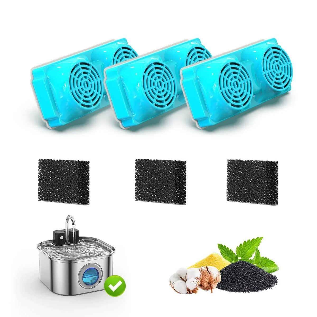 Cat Water Foutain Filters Cat Drinkers Pet - ProPawPet.com