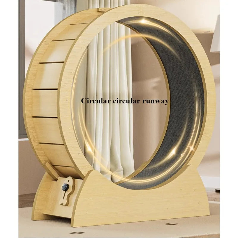 Solid Wood Cat Treadmill with Silent - ProPawPet.com
