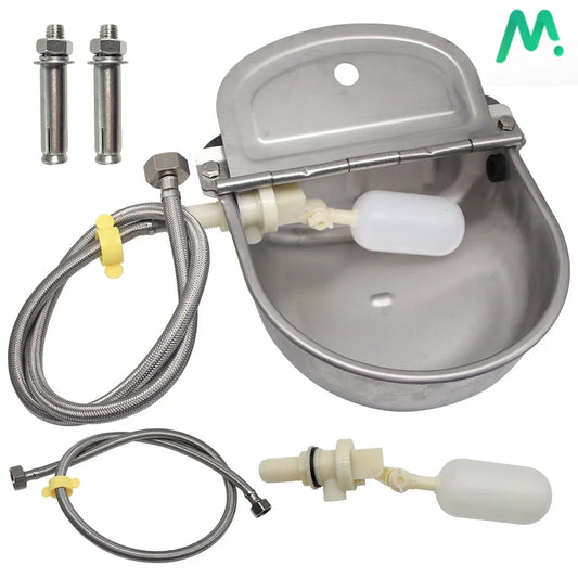 1 Set Automatic Cow Bowl Stainless Water - ProPawPet.com