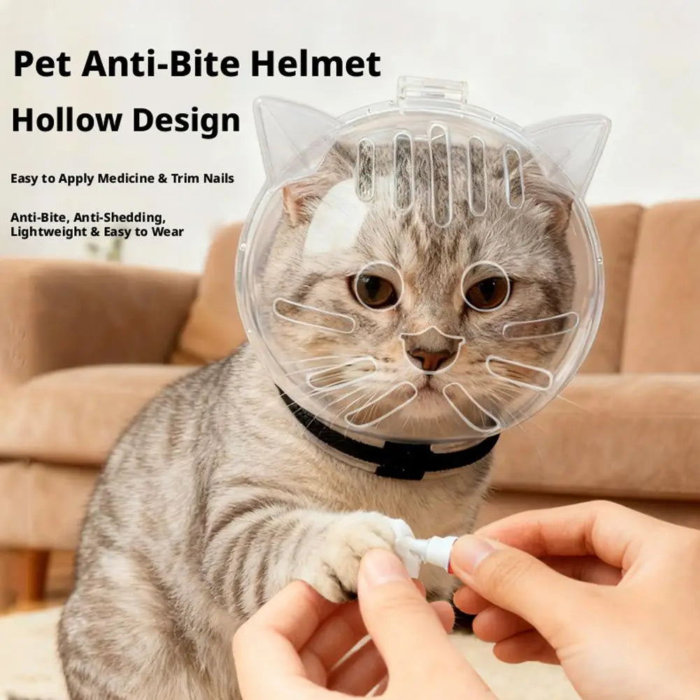 Anti-Bite Anti Scratch Cat Mask Cover - ProPawPet.com